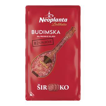 kobasica budim narezana 100 gr neoplanta nelt