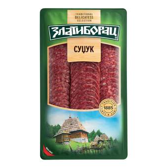 KOBASICA ZLATIBORAC SUDZUK NAREZAN ZAST. ATM. 100G
