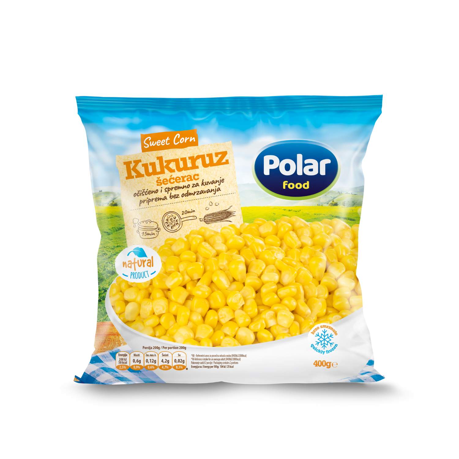 Polar Food Kukuruz secerac 400g