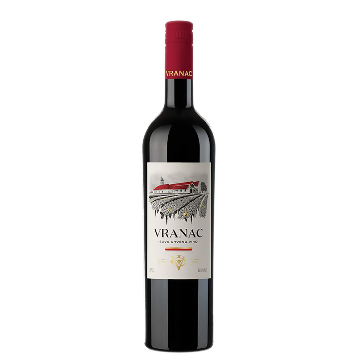 Vranac Vinoprodukt Suvo Crveno Vino 750ml Idea