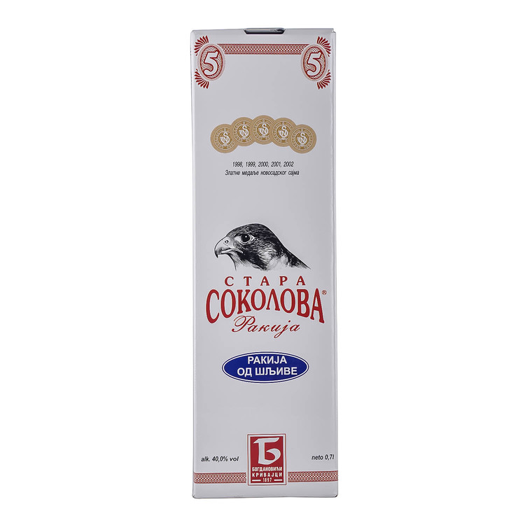 Rakija sljiva kutija 0.7l