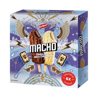 Macho mixbox cokolada i bela cokolada 450ml Frikom