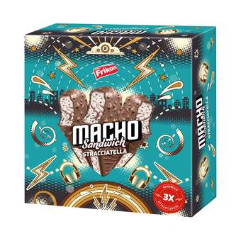 Macho stracciatella sandwich multipack 258g Frikom