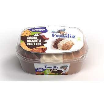 Sladoled Familia 3in1 choco 6x900ml silbo