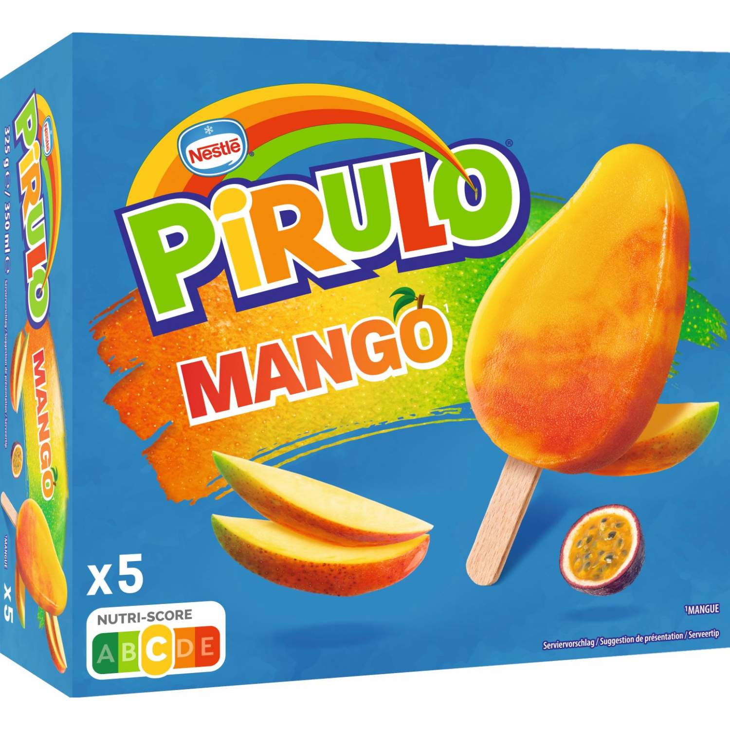 Pirulo Sladoled mango 5x70ml multipak