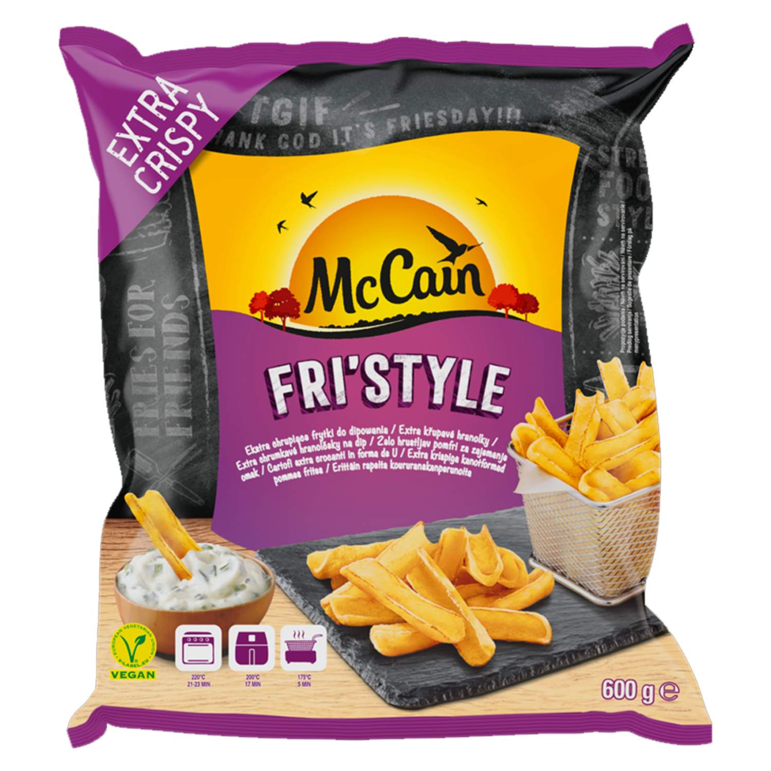 McCain Pomfrit Fri'Style Dippers 600g