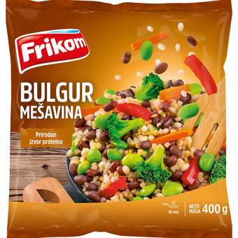 SMRZNUTA MESAVINA BULGUR 400gr FRIKOM