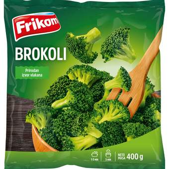 SMRZNUTO POVRCE FRIKOM BROKOLI CVET 400G