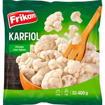 KARFIOL 400 G ZAMRZNUTO FRIKOM