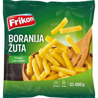 Frikom smrznuta boranija žuta MK22 400g