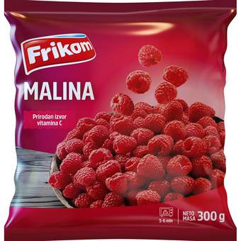 VOCE ZAMRZNUTO MALINA KK 300gr FRIKOM