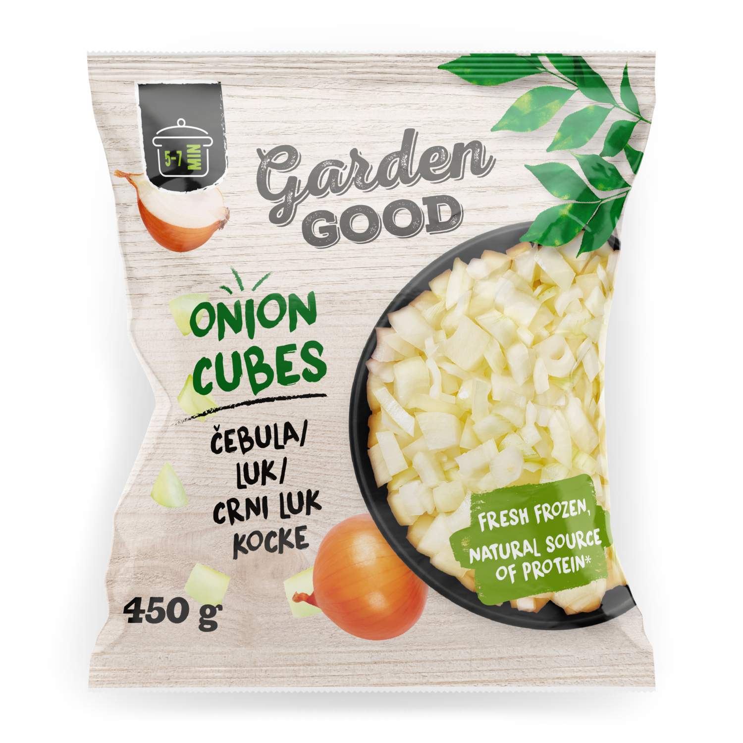 Garden Good Seckani crni luk 450g