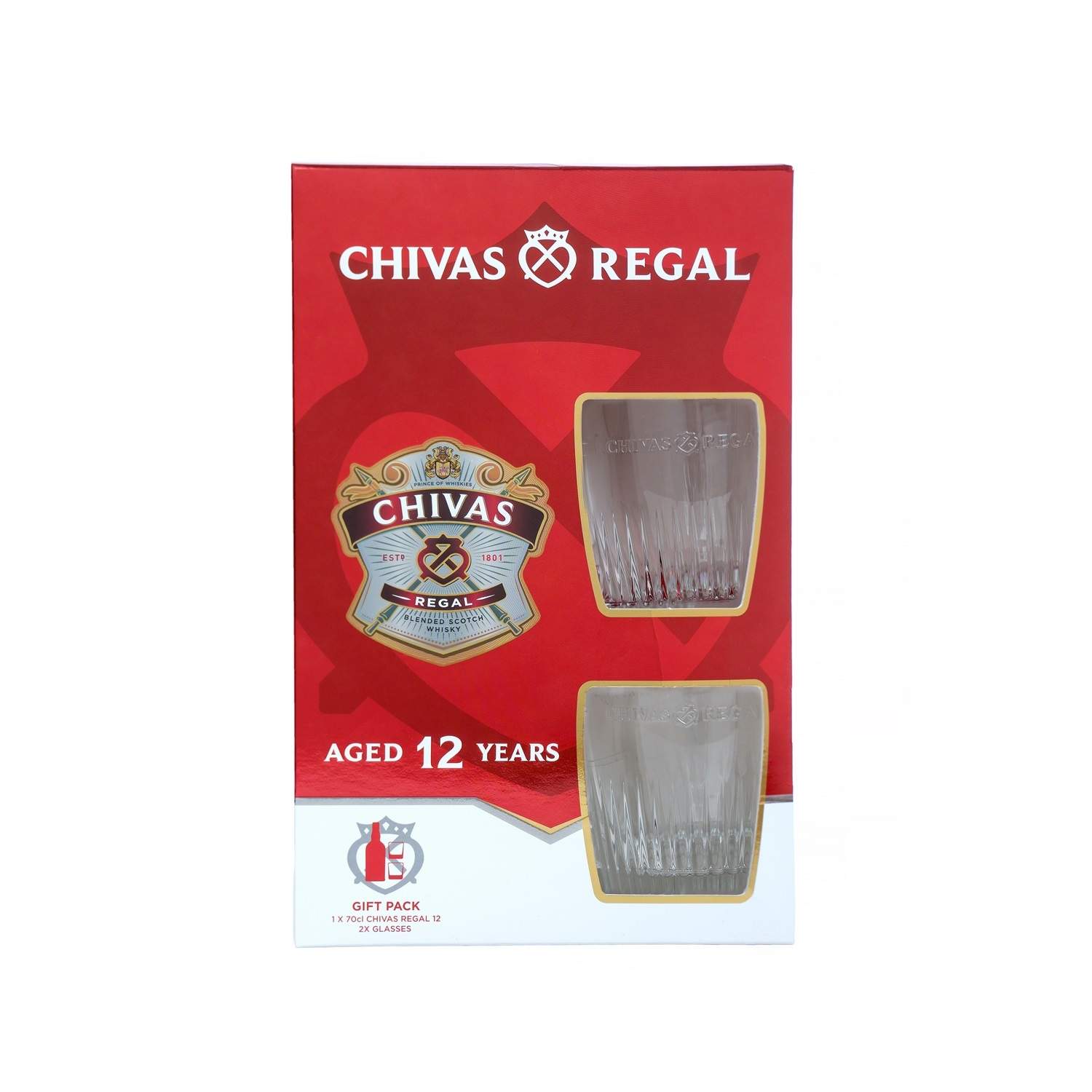 Chivas Viski Regal 12 years poklon kutija casa 0.7l