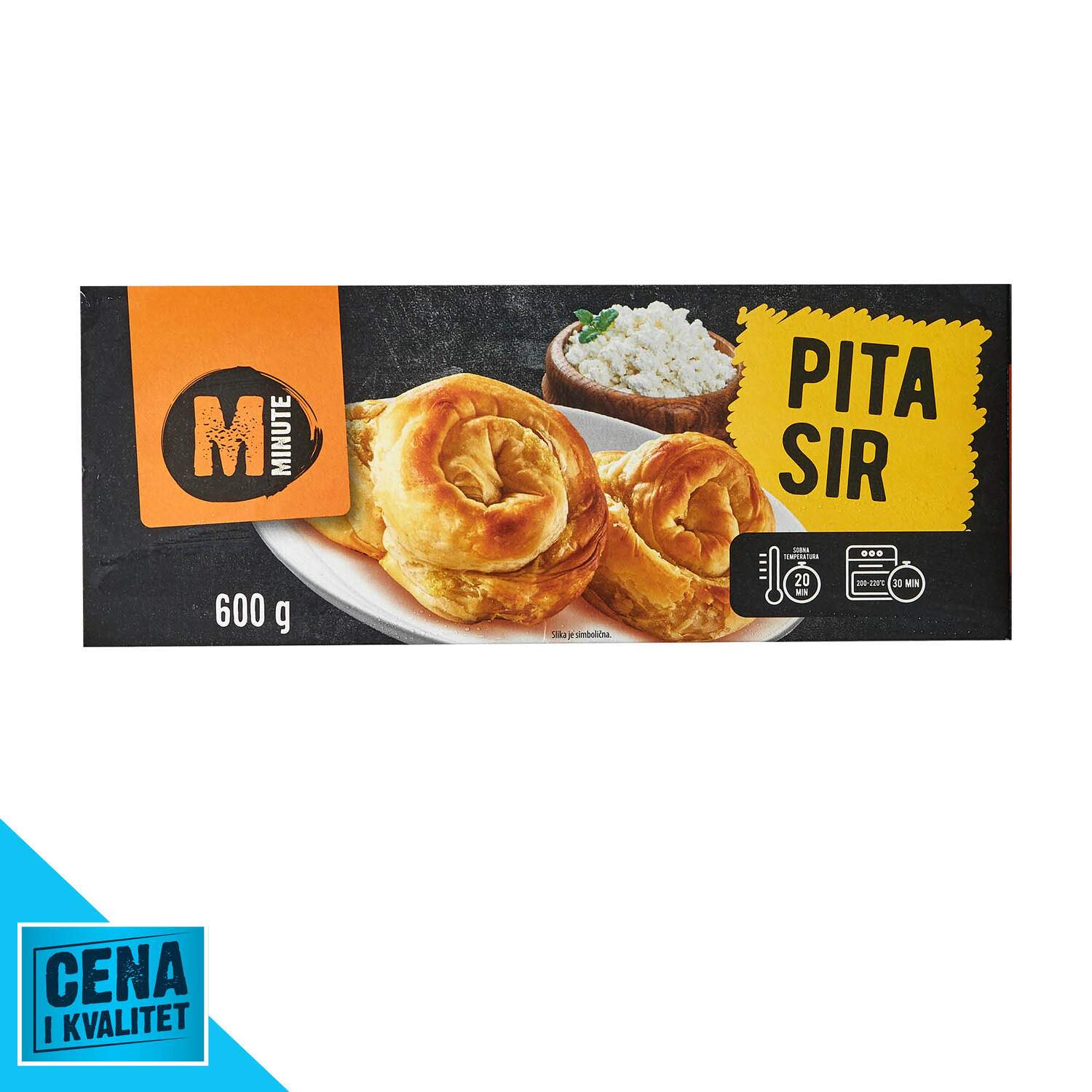 Minute Pita sir 600g