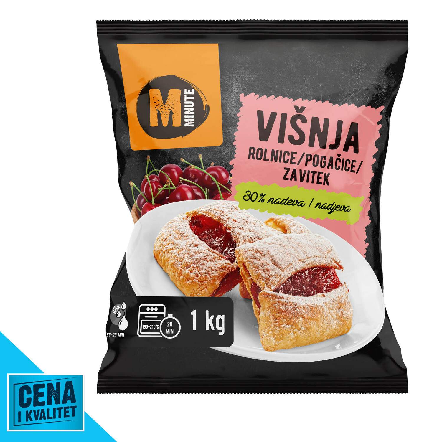 Minute Rolnice sa visnjama 1kg