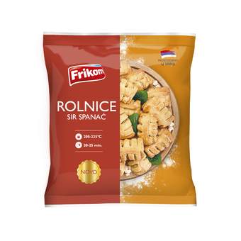 SMRZNUTO TESTO FRIKOM ROLNICE SIR SPANAC 800G