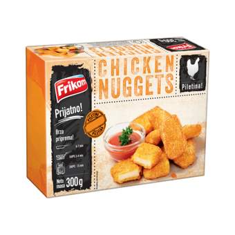CHICKEN NUGGETS 300GR FRIKOM