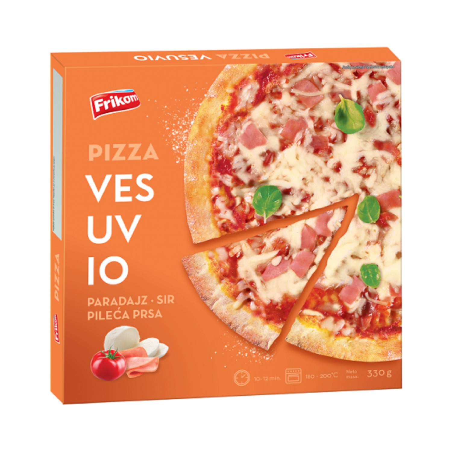 pizza vesuvio 330g frikom Idea