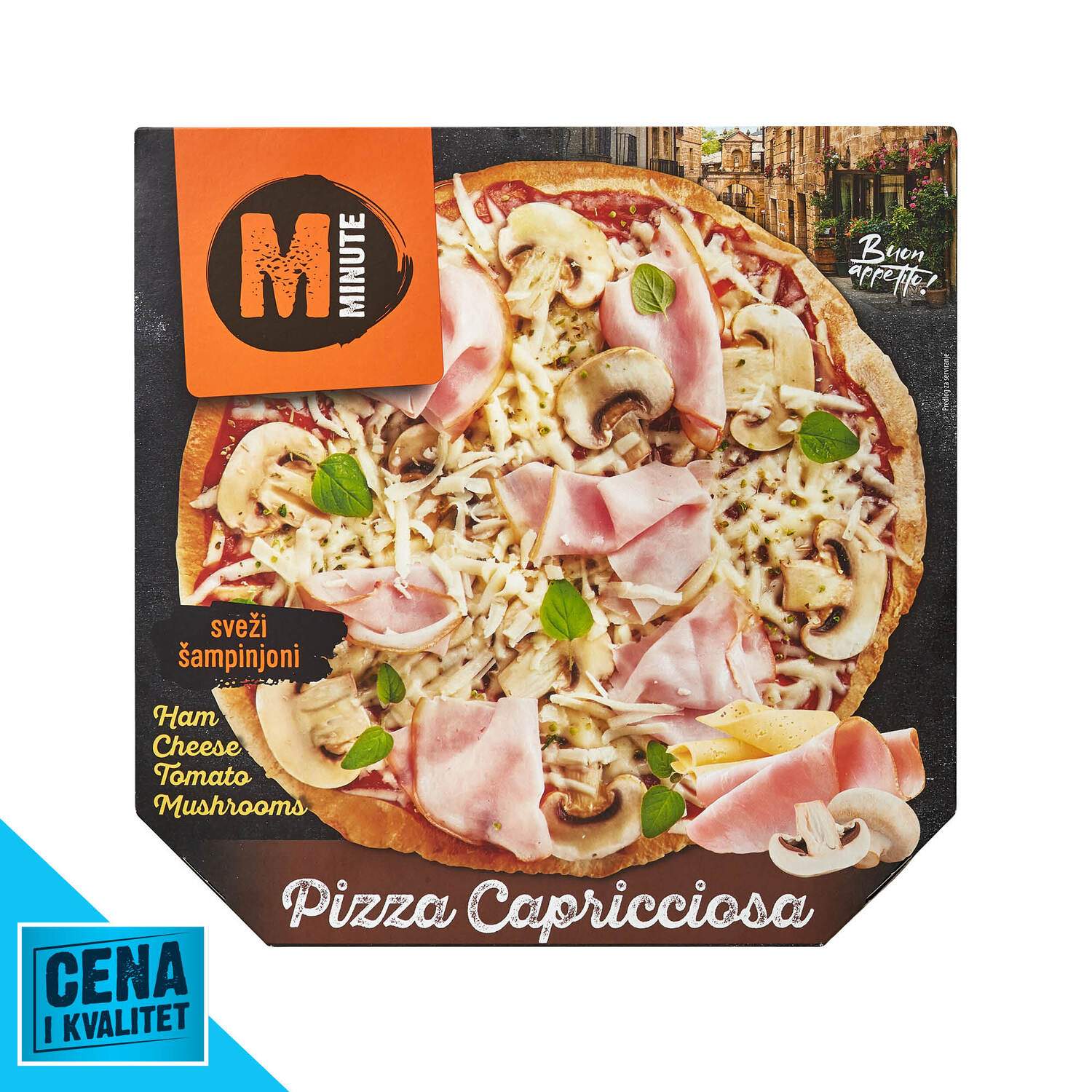 Minute Smrznuta pizza Capricciosa 400g