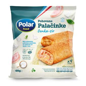 SMRZNUTE POHOVANE PALACINKE SUNKA-SIR POLAR F 400G