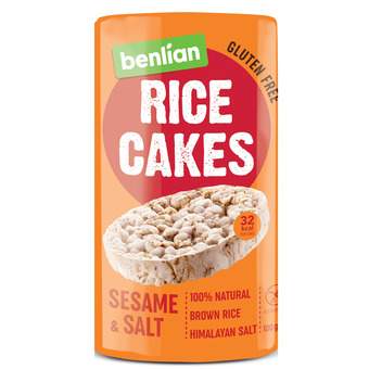 keks rice cake susam  salt  100g kozmetik plus doo