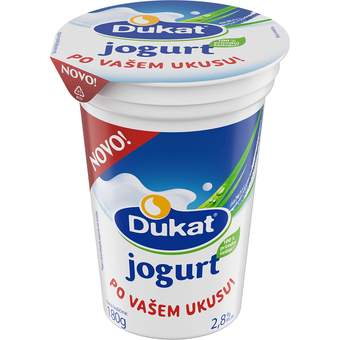 Dukat Jogurt casa 2.8% 180ml
