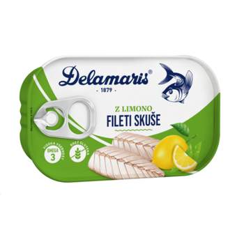 Fileti skuse sa limunom 125g Delamaris