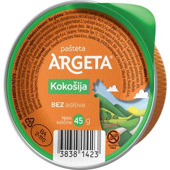 pasteta * kokosija droga argeta 45g atlantic