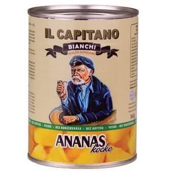 KOMP.ANANAS IL CAPITANO 580G KOCKA LIM.(24)