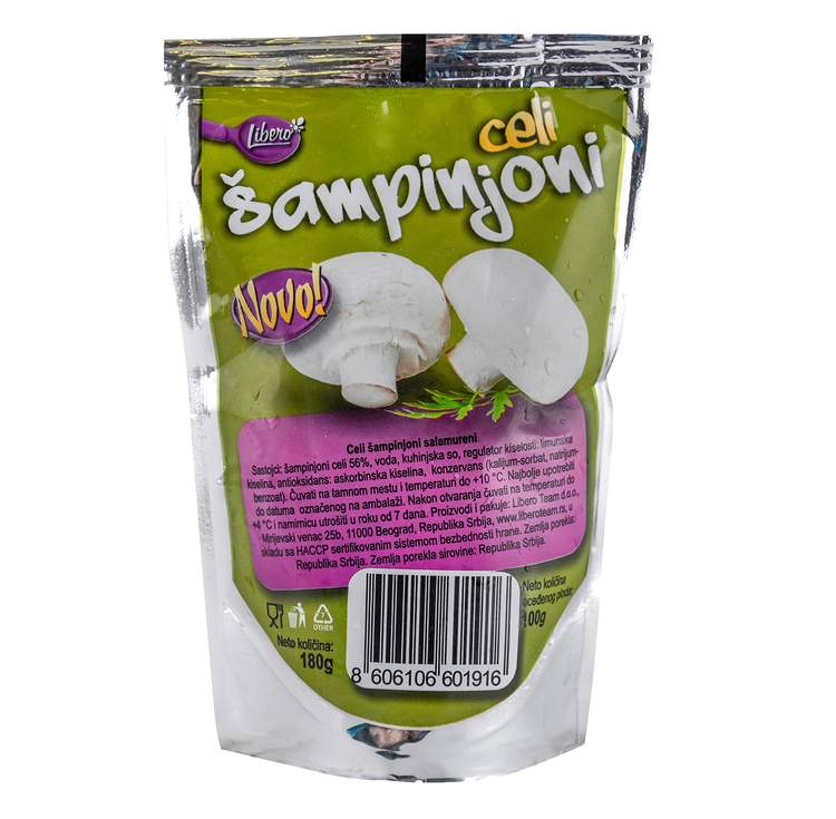 Libero Sampinjoni celi 180g