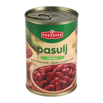 PASULJ SALATNI 400G CRVENI LIM. PODRAVKA (24)