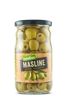 masline zelene bez kostica 680g kozmetik plus