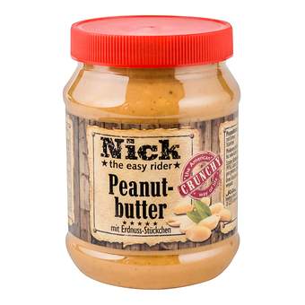NICK The Easy Rider kikiriki puter crunchy 350g