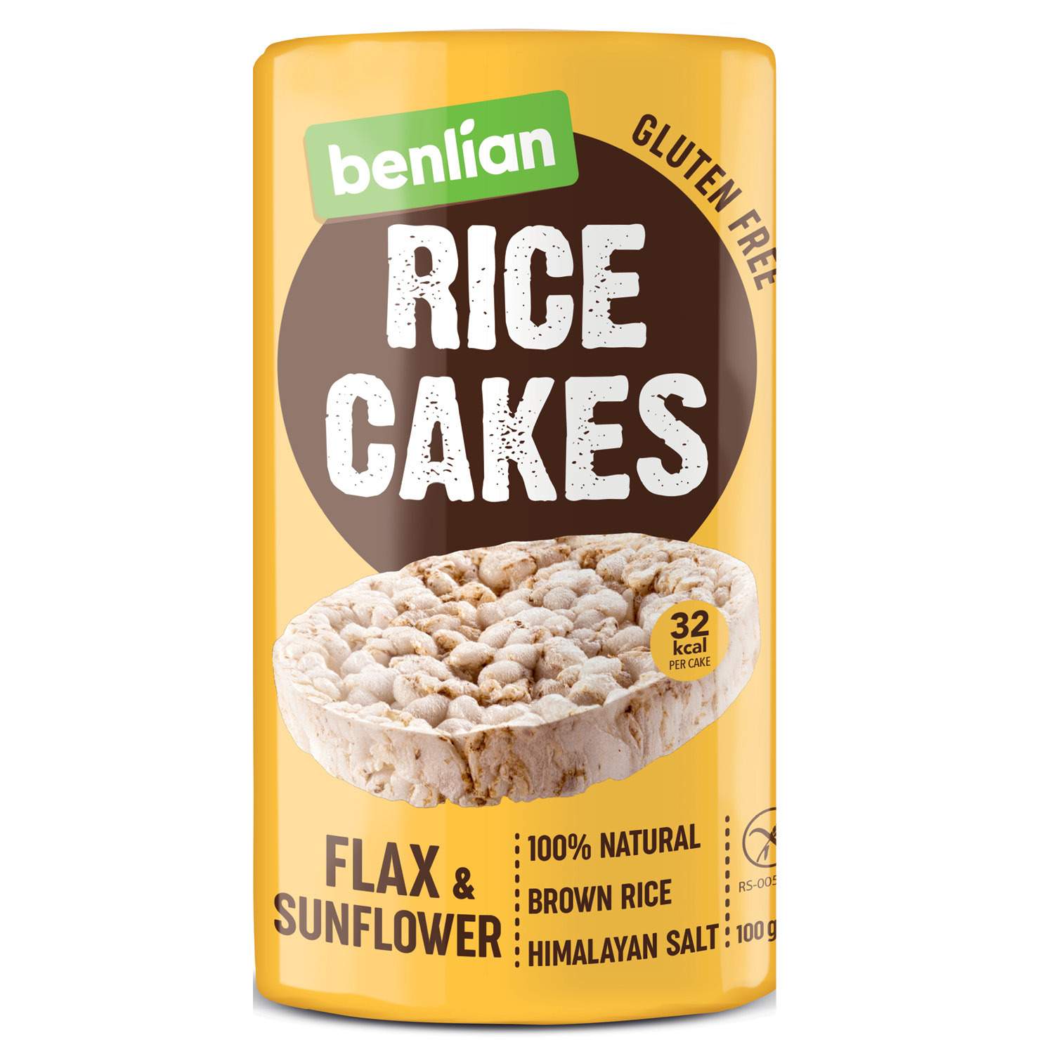 Benlian food rice cakes flax sunflower gluten free Idea