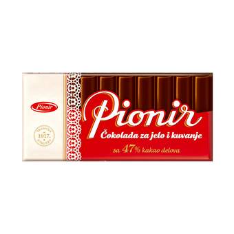 cokolada pionir za kuvanje 200g pionir
