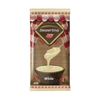 DESSERTINA BELA ČOKOLADA ZA KUVANJE 200G CANDY RUSH
