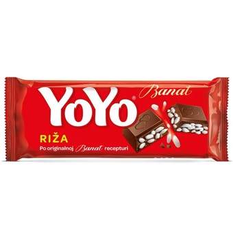 361773 Banat Yoyo čokolada sa rižom 130g