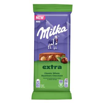 cokolada milka wholenuts 190G nelt