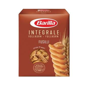 TESTO FUSILLI INTEGRALI SPIRALA BARILLA 500G (12)