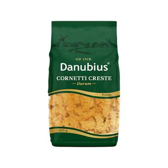 TESTO DURUM CORNETTI CRESTE 400G DANUBIUS (30)