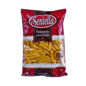 SENTELLA MAKARONA KOSO SEČENA 350G ŽITOPROMET SENTA