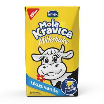 MOJA KRAVICA MILK SEJK VANILA 0.235L IMLEK