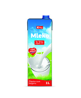 K Plus Mleko 3.2% 1L TP