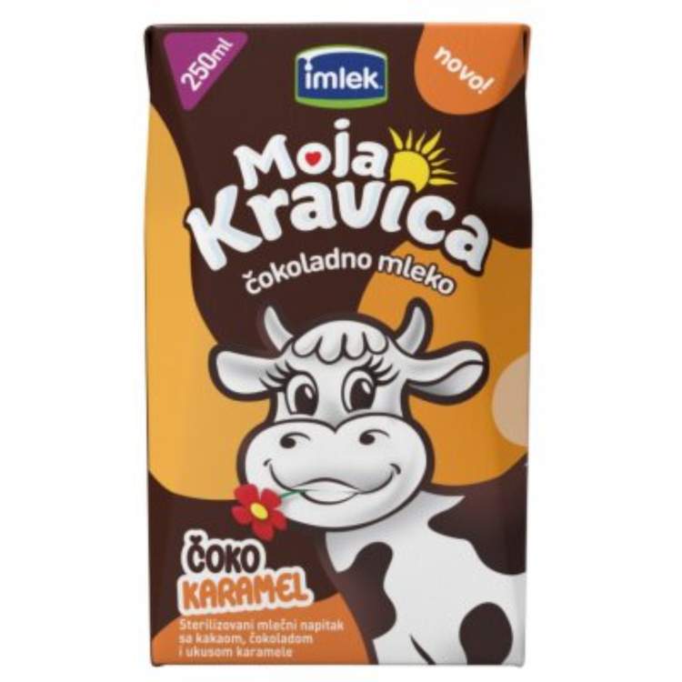 Imlek Moja Kravica cokoladno mleko karamela 250ml TP