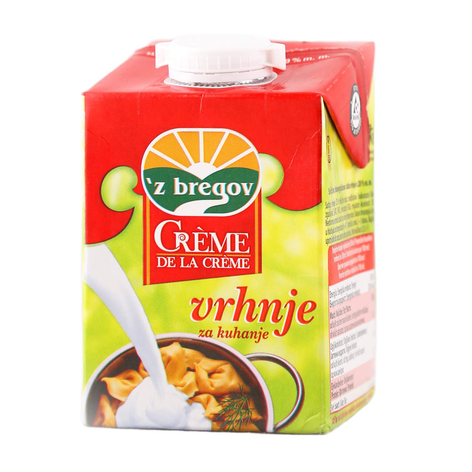 Z Bregov pavlaka za kuvanje 20% m.m 500ml