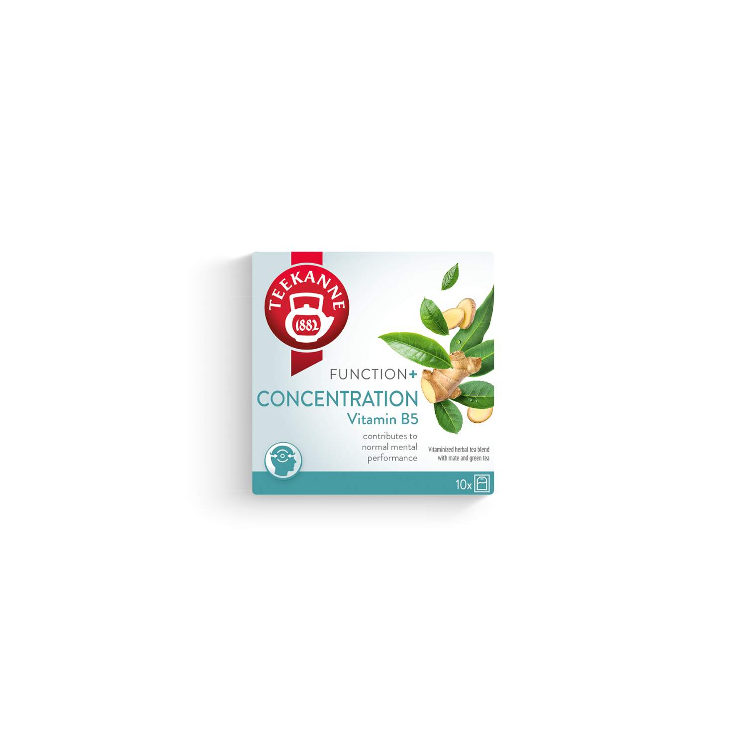 Teekanne čaj function+concentration 17.5g teekanne