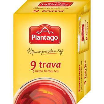 caj 9 trava filter 36g Plantago