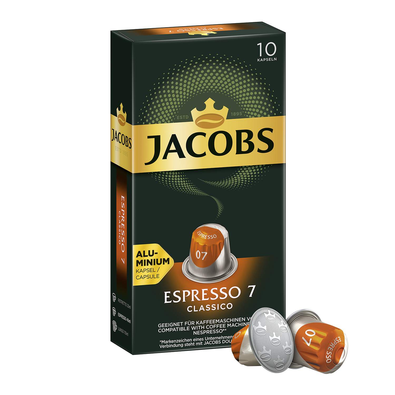 Jacobs kapsule espresso classic 7 10/1 jacobs