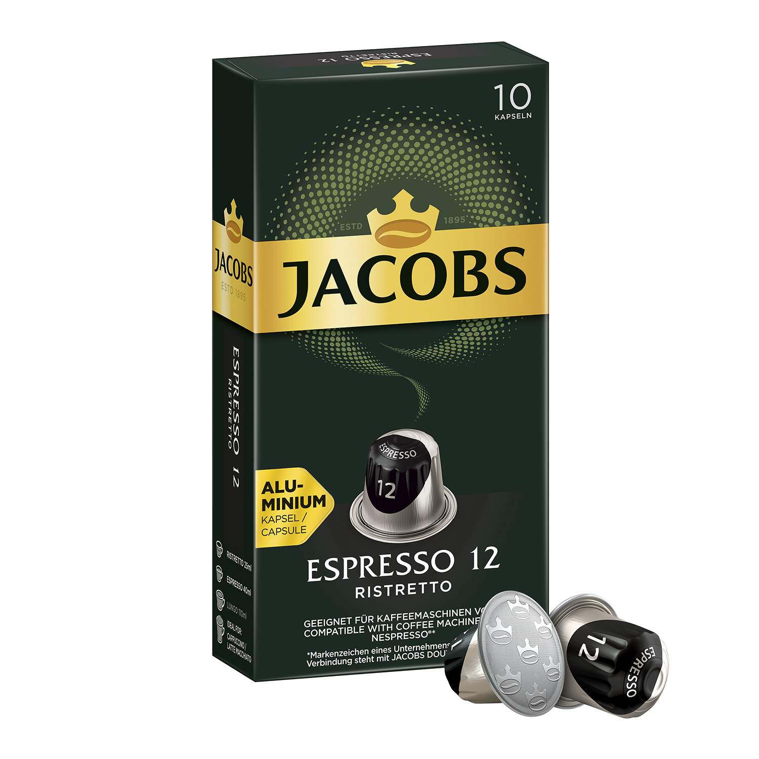 Jacobs kapsule espresso ristretto12 10/1 jacobs