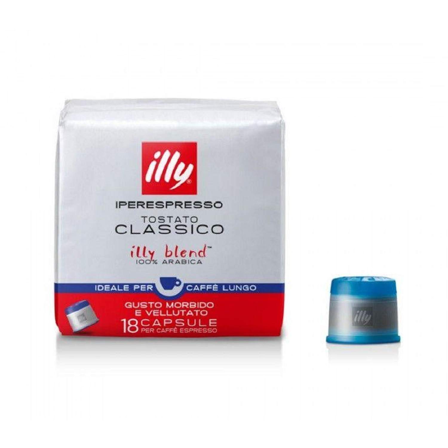 Illy kafa kapsule lungo 18/1 illy